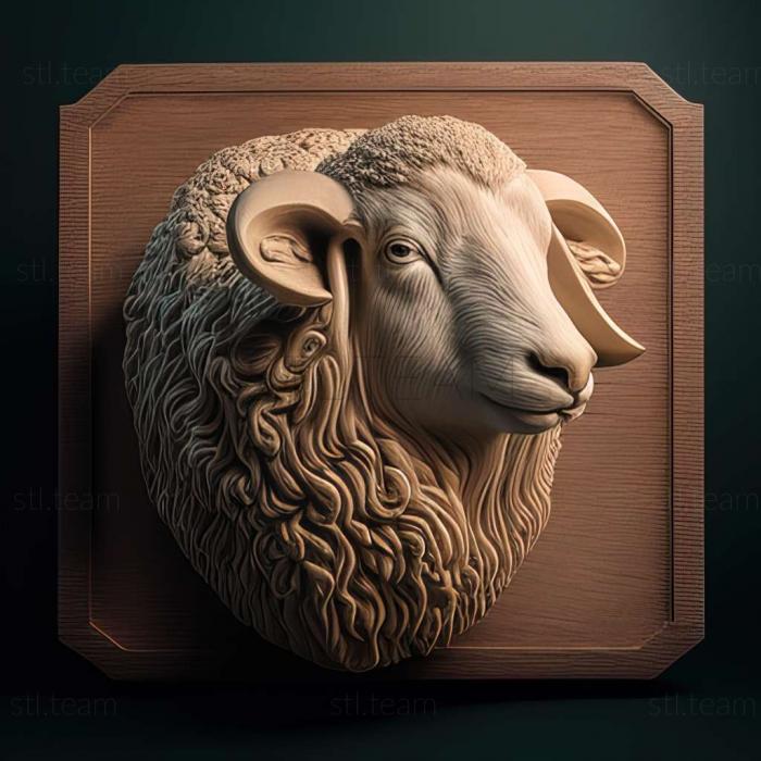 3D model sheep 3d model (STL)